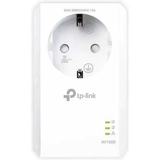 Адаптер TP-Link Powerline TL-PA7017P AV1000, 1xGE - фото 2