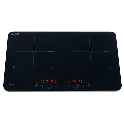 Індукційна плита дві конфорки з таймером 3500 Вт Camry CR 6514 - фото 4