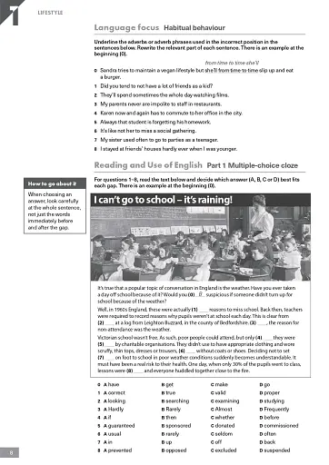 Ready for B2 First Workbook with Key and Digital Workbook and Audio 4th Ed - фото 6