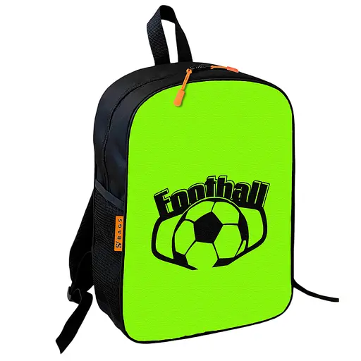 Рюкзак школьный детский 36х27см с футбольным мячом для мальчика (00744)