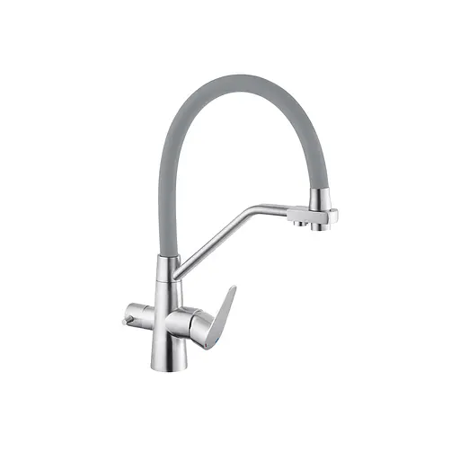 Змішувач для кухні Kroner KRM Edelstahl Klassisch - ESG03817GRA (CV027937) - фото 2