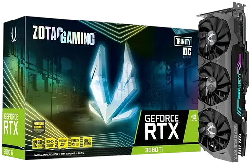 Видеокарта GeForce RTX 3080 Ti 12GB Zotac Trinity OC (ZT-A30810J-10P) - фото 1