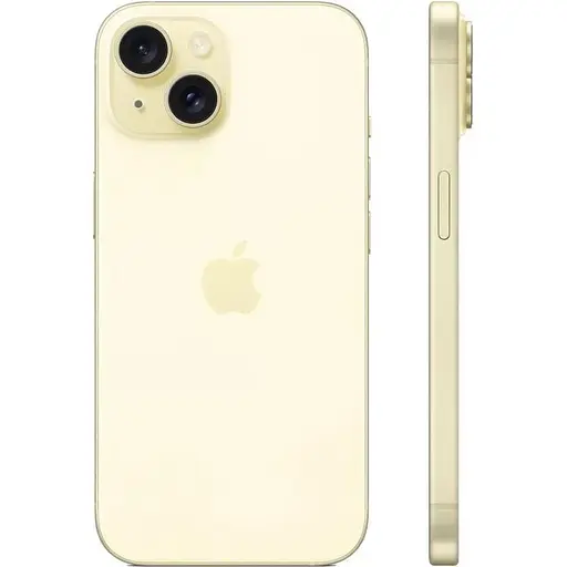 Смартфон Apple iPhone 15 Plus 256GB Yellow (MU1D3) - фото 4