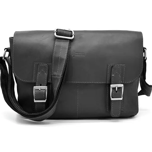 Чоловіча шкіряна сумка TARWA 32х25х7 см sum0025461 - фото 1