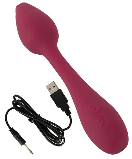 Вибратор Orion Rosenrot Bendable G-Spot 20 см красный - фото 2