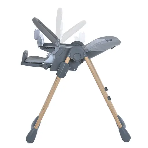 Стульчик для кормления ME 1115-W CRAFT Gray - фото 3