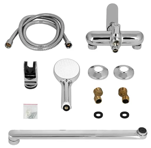 Змішувач для ванни Lidz Arrow 0052, Chrome (k35) LDARR0052CRM44954 - фото 5