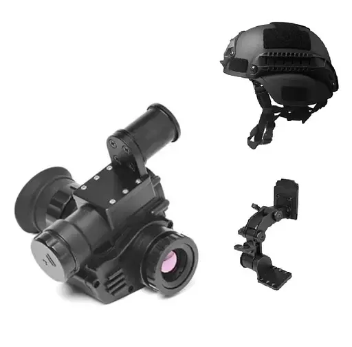Прибор ночного видения NVG 10 Night Vision + крепление + шлем