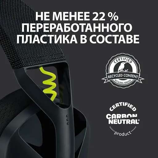Гарнитура Logitech G435 Lightspeed Wireless Gaming - Black (6736845) - фото 4