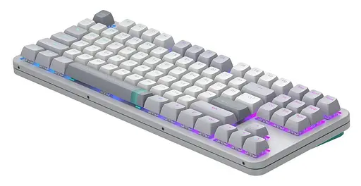 Клавіатура Dark Project ALU87 Daylight White/Grey (DPKB_DAYLIGHT_87_ANSI_UA) - фото 6