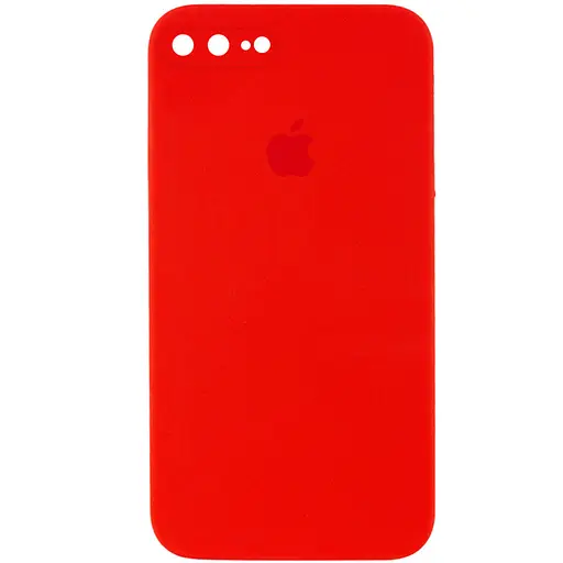 Чехол Silicone Case Square Full Camera Protective AA для Apple iPhone 7 plus/8 plus 5.5 Красный/Red