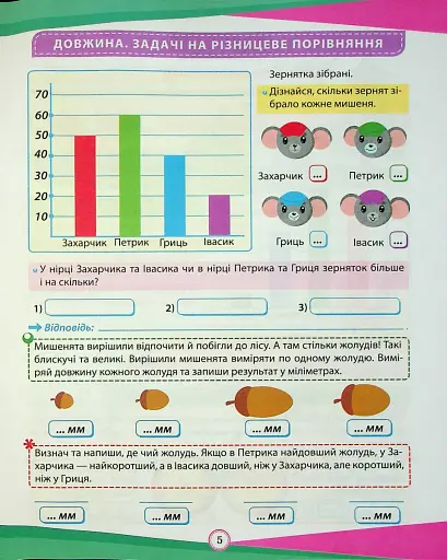 Цікаві вправи та задачі. Математика. 3 клас - фото 6