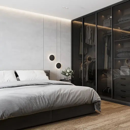 Настінний світильник SV1009-4 BK - фото 3