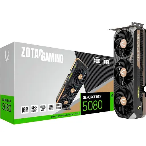 Видеокарта Zotac Gaming GeForce RTX 5080 Solid Core (ZT-B50800D2-10P) EU [135596]