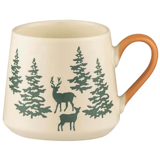 Чашка Ardesto Christmas New Year's кераміка 420 мл кремова (AR3087) - фото 2