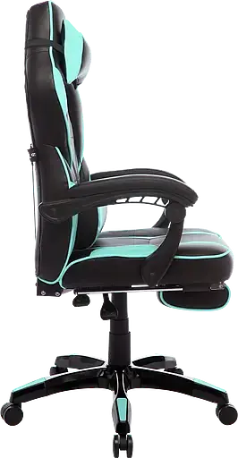Геймерское кресло GT Racer черное с ментоловым (X-2749-1 Black/Mint) - фото 4