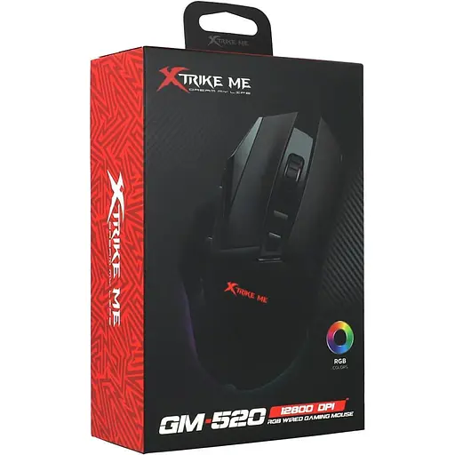 Мышь Xtrike Me GM-520 RGB Black (GM-520) - фото 7