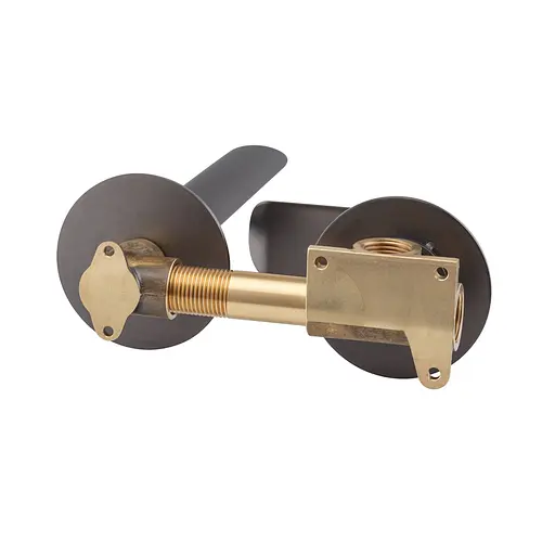 Змішувач для умивальника Koer KB-16028-07 вбудований KR5300 Графит - фото 8