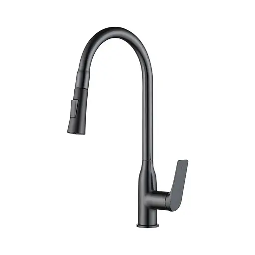 Змішувач для кухні Mixxus Premium Derby 014 graphite MI6611 Графит - фото 1