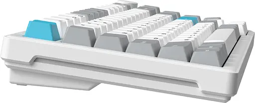 Клавіатура бездротова GamePro Asgard Yord Keychron Super Red Switch White (MK266WH) - фото 2