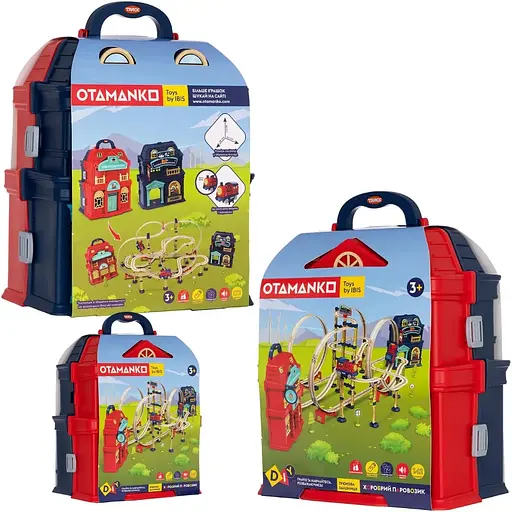 Ігровий набір Otamanko Хоробрий Паровозик трюкова залізна дорога 173 деталі - фото 8
