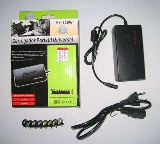 Универсальное зарядное устройство для Ноутбука + автомобильный переходник2E 80 ватт - фото 2