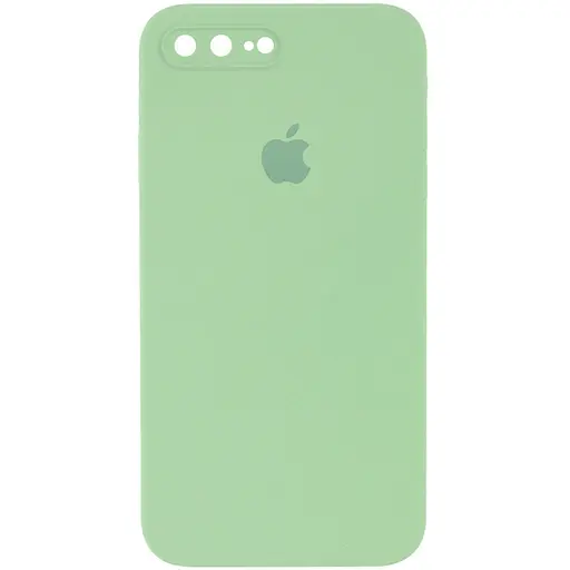 Чохол Epik Silicone Case Square Full Camera Protective AA для Apple iPhone 7 plus/8 plus 5.5 М'ятний/Mint
