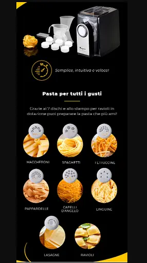 Аппарат для изготовления пасты макарон теста Masterpro BGMP 9139 - фото 5