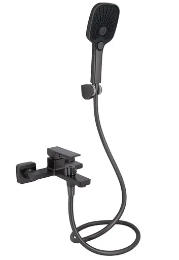 Смеситель для ванны Qtap Gemini QTGEM259GMB45684 Gunmetal Black PVD - фото 2