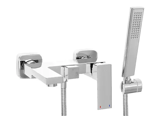 Смеситель для ванны Rea Fenix настенный хром REA-B8880 Хром - фото 1