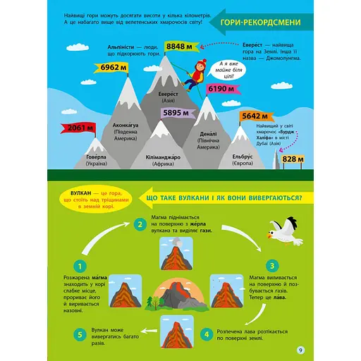 Дітям про науку "Географія Природознавство до школи" 14001U 32 сторінки - фото 3