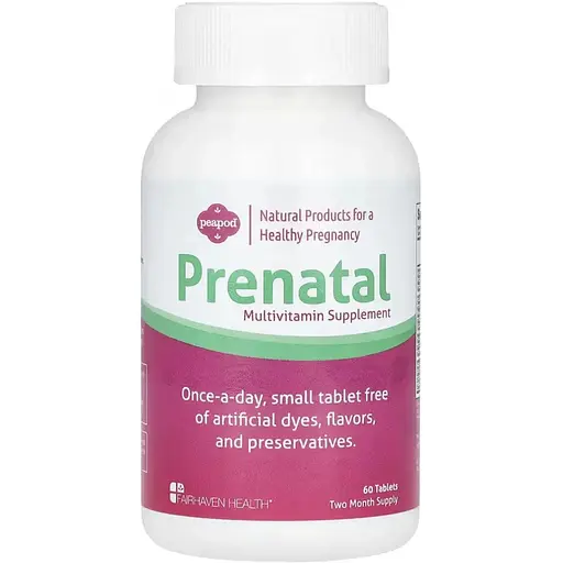 Мультивитамины для беременных Fairhaven Health PeaPod Prenatal 60 tabs (1086-2023-10-4762)