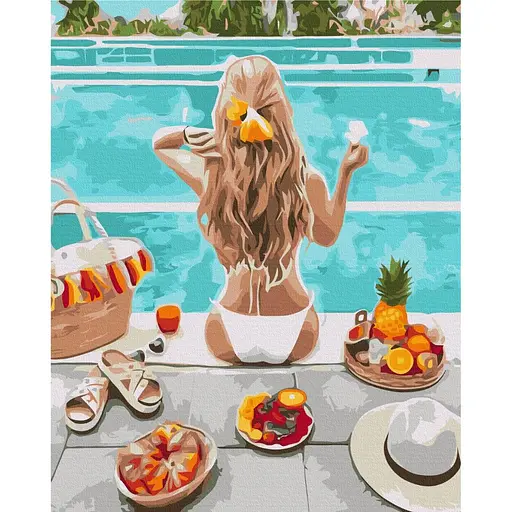 Картина по номерам Летние выходные Brushme 40x50 см разноцветная 000277423 - фото 1