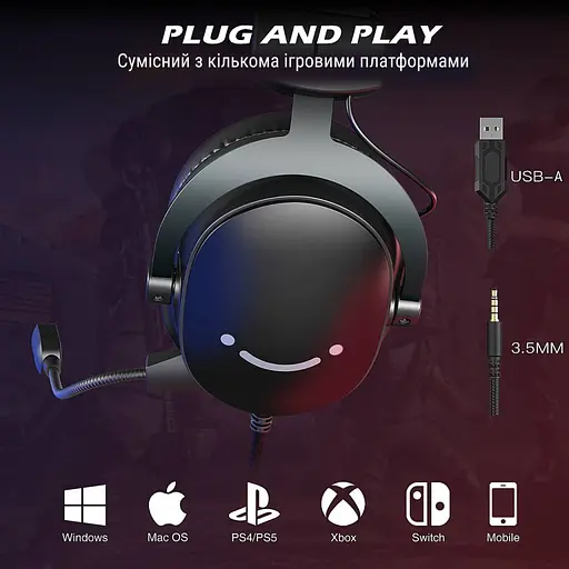 Наушники Fifine H9 Black (H9) - фото 7