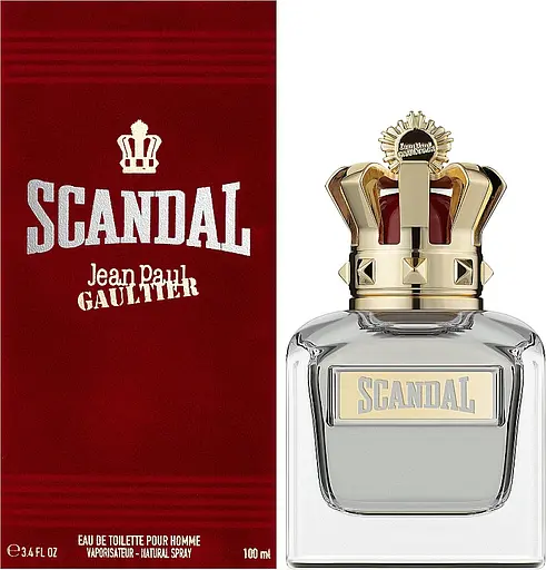 Оригинал Jean Paul Gaultier Scandal Pour Homme 100 мл туалетная вода - фото 1