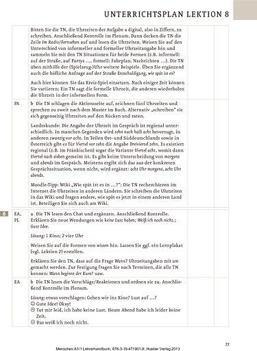 Menschen A1/1. Lehrerhandbuch - фото 18