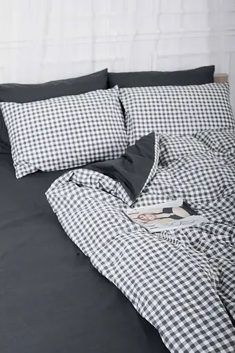 Підковдра Moon&Star Ranforce Elite Gray Square Двоспальна 175x210 см - фото 4