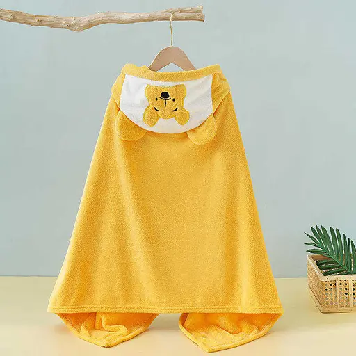 Рушник для дітей Куточок Вінні Пух Жовтий 140х70 см - фото 1