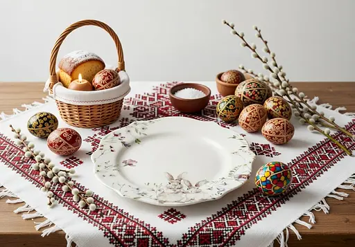 Тарілка порцелянова обідня BonaDi Spring Story 27 см (K211) - фото 3