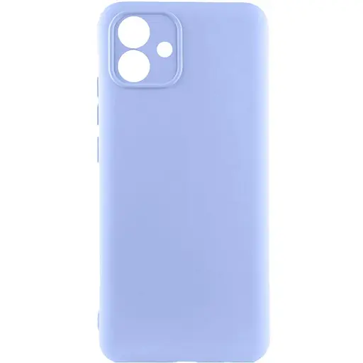 Чехол Getman TPU Liquid Silk Full Camera для Samsung Galaxy A05 Сиреневый/Light purple