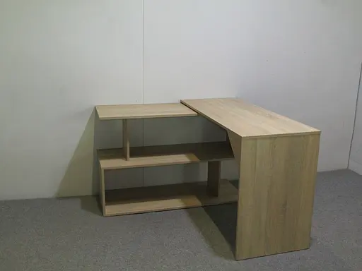 Стіл комп'ютерний поворотний з полицями М-ЗОН Джеко 1200 Антрацит (MZN-031033) - фото 14