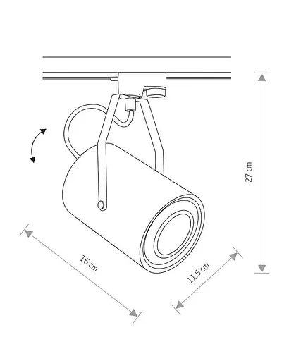 Трековий прожектор Nowodvorski 9020 Profile WT - фото 2