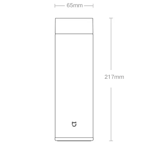 Термос Xiaomi MiJia Thermal Cup 500 мл Black (MJBWB01PL) - фото 2