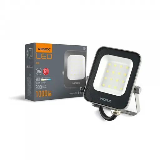 LED прожектор VIDEX F3e 1000Lm 5000K AC/DC 12-48V - фото 1
