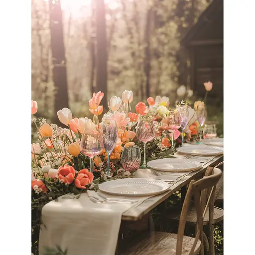 Набор бокалов для шампанского CD'A Swirly Spring 4х210 мл (V9137) - фото 9