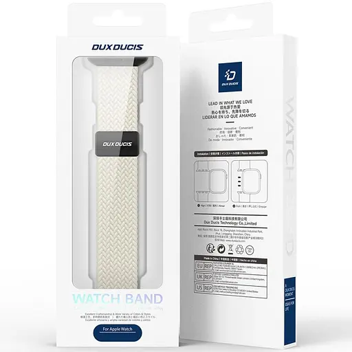 Ремешок Dux Ducis Mixture Ultra для Apple Watch 42(ser.1-3)/44/45/46/49mm Starlight - фото 6