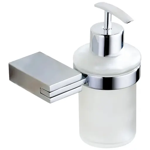 Дозатор для рідкого мила VBI Neptune chrome VBI-040506CH, Хром - фото 1