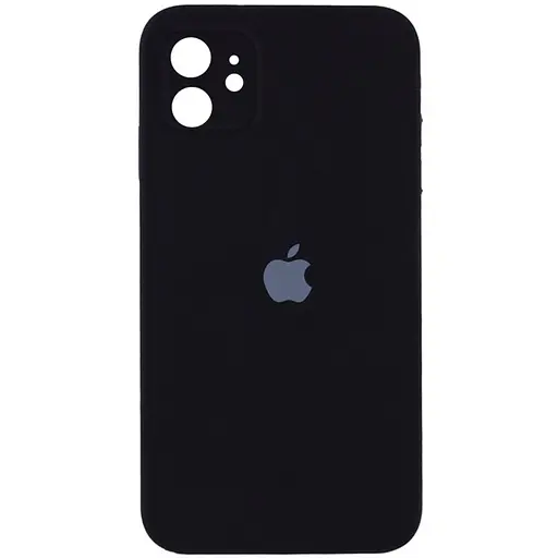 Чохол Epik Silicone Case Square Full Camera Protective AA для Apple iPhone 11, 6.1 Чорний/Black