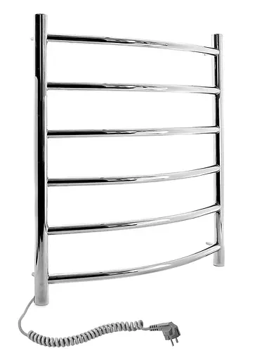Электрический полотенцесушитель Navin Камелия 480x600 левый 10-007120-4860, Хром, Левое - фото 2