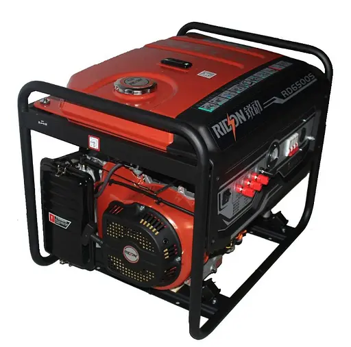 Бензиновий генератор EF Power 5,0/5,5 кВт, трифазний, ручний запуск (RD6500S) - фото 3